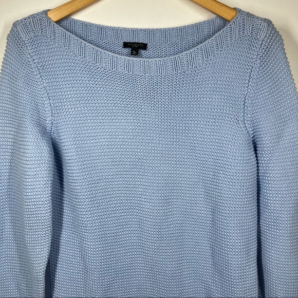 Blue Talbots Sweater - Picture 2 of 7